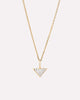 Solid Gold Diamond Fine Chain Necklaces For Women Ana Luisa Trillion Diamond Charm Necklace