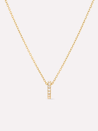 Solid Gold Diamond Pendant Necklaces For Women Diamond Aurora Necklace