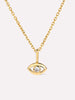 Solid Gold Diamond Spiritual Pendant Necklaces For Women Ana Luisa Evil Eye Charm Necklace