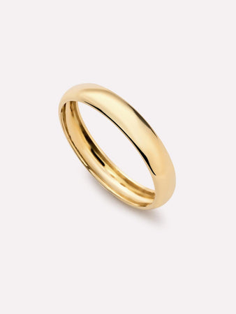 Solid Gold Fine Band Rings For Women Ana Luisa Medium Band Ring