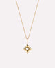 Solid Yellow Gold - Pearl Mini Liora Necklace