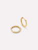 Solid Gold Hoop Earrings For Women Ana Luisa Gold Twist Hoops Small