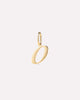 Solid Yellow Gold - Script Letter Charm