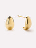 Solid Gold Large Stud Earrings For Women Ana Luisa Gold Teardrop Huggie Studs