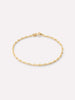 Solid Gold Spring Ring Clasp Chain Bracelets For Women Ana Luisa Anchor Chain Bracelet