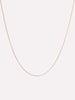 Solid Gold Spring Ring Clasp Chain Necklaces For Women Ana Luisa Silk Chain Necklace