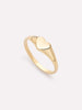 Solid Gold Statement Rings For Women Ana Luisa Heart Signet Ring