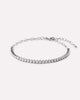 Solid White Gold Diamonds Bracelets for Women Wedding Diamond Tennis Bracelet 1/2 ctw