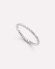 Solid White Gold - Eternity Diamond Ring (1/2 ctw)