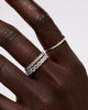 Solid White Gold - Half Eternity Diamond Ring (1.25 ctw)