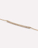 Solid Yellow Gold - Pave Diamond Bar Bracelet