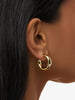 Ana Luisa Jewelry Earrings Small Hoops Small Gold Hoop Earrings Tia Mini Gold