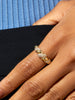 Ana Luisa Jewelry Rings Statement Rings Rope Ring Rope Pave Gold