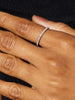 Ana Luisa Jewelry Rings Thin Bands Eternity Ring Celine Silver Silver