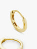 Ana Luisa Jewelry Earrings Huggie Gold Huggie Hoop Earrings Gold Huggie Hoops Solid Gold