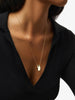 Ana Luisa Jewelry Necklaces Pendants Gold Pendant Necklace Pebble Gold