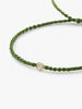 Ana Luisa Jewelry Bracelets Light Chains Diamond Bracelet Green Diamond Bracelet Medium Silver