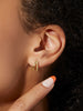 Ana Luisa Jewelry Earring Huggie Small Hoop Earrings Jesse Silver