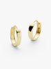 Ana Luisa Jewelry Earrings Huggie Gold Huggie Hoop Earrings Gold Bold Hoops Solid Gold