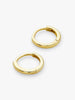 Ana Luisa Jewelry Earrings Huggie Gold Huggie Hoop Earrings Gold Huggie Hoops Solid Gold