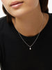 Ana Luisa Jewelry Necklaces Pendants Silver Pearl Neckalce Mini Naomi Silver Rhodium