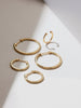 Ana Luisa Jewelry Earrings Classic Hoop Bundle Silver