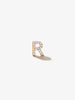 Ana Luisa Jewelry Earring Stud Letter Earring Single Letter Stud Silver - Letter R