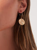 Ana Luisa Jewelry Earrings Hoop Earrings Coin Hoop Earrings Michelle Gold