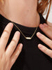 Ana Luisa Jewelry Pendant Engravable Gold Bar Necklace Id Slim Silver